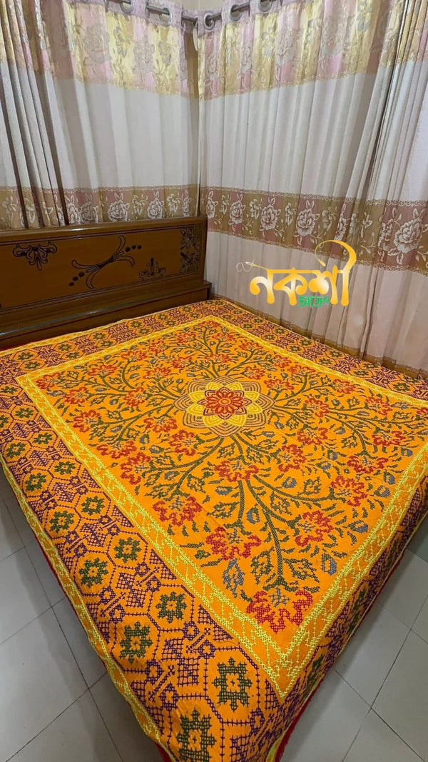 বাসন্তী বাগান বিলাস কাঁথা