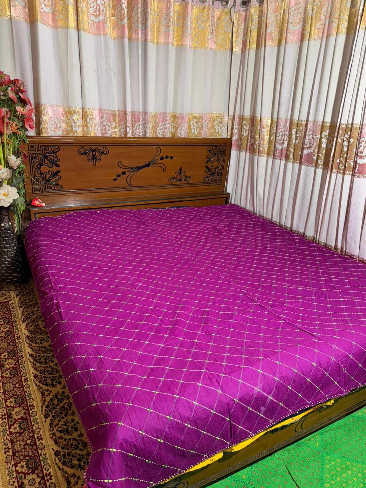 বেগুনি মাগুরা কাঁথা